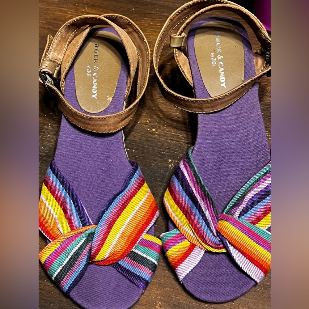 Rock & Candy Ankle Strap  Sandals